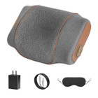 3-in-1 Heated Neck Massage Pillow with Eye Mask product image