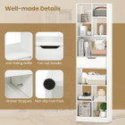 71” Bookcase with Cubes and Pull-Out Drawer product image