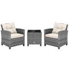 Patio Rattan Furniture Bistro Set (3 Pieces) product image
