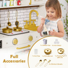 Kids Kitchen Play Set with Interactive Stoves and Accessories product image