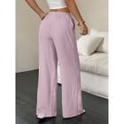 Women's Casual Low Waisted Linen Palazzo Pants product image