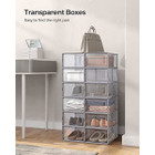 Songmics Shoe Box Organizer (Pack of 12) product image