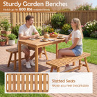 Acacia Wood Patio Dining Set (3 Pieces) product image