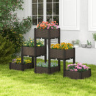 Elevated Plastic Garden Bed (2- or 4-Pack) product image