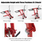 Lawn Mower Lift with Brake Pullers product image