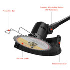 3-in-1 Cordless Electric Pole Saw, Mini Chainsaw, and Grass Trimmer product image