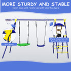 5-In-1 Outdoor Kids' Swing Set  product image