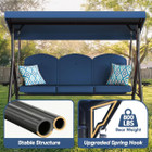 3 Seat Outdoor Patio Porch Swing  product image