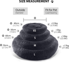 Fluffy Round Pet Bed product image