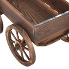 Wood Wagon Flower Planter product image