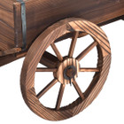 Wood Wagon Flower Planter product image