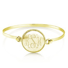 Personalized Braided Bangle Bracelet product image