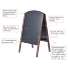 Wooden  A-Frame Chalkboard Sign product image