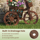 Rustic Wood Tricycle Planter (1- or 2-Pack) product image