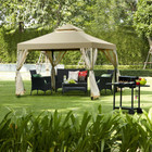 10' x 10' 2-Tier Outdoor Fully-Enclosed Gazebo product image