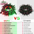 200-LED Holiday String Light with Remote (4-Pack) product image