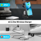 Woruda 3 in 1 Wireless Fast Charging Dock Station for iPhone product image