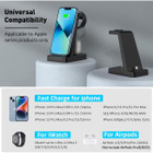Woruda 3 in 1 Wireless Fast Charging Dock Station for iPhone product image