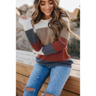 Lainey Knitted O-Neck Pullover Sweater product image