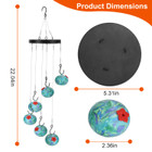 Wind Chimes Hummingbird Feeder  product image