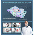Adjustable Neck Cervical Memory Foam Pillow product image