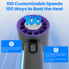 Handheld Fan with Ice Cooler product image