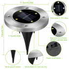 Solar Ground Light (4-Pack) product image