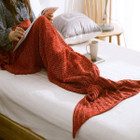 Crochet Mermaid Tail Blanket product image