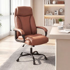 Big & Tall Adjustable High Back Leather Office Chair product image