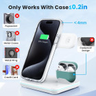 Waitiee 3-in-1 Wireless 15W Fast Charging Station for Apple Devices product image