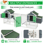 144” Large Wooden Chicken Coop with Ramps and Nesting Boxes product image