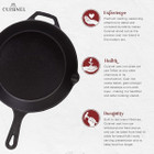 Cuisinel 4-Piece Cast Iron Skillets Set  product image