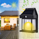 Solar Retro Wall Sconce (1 or 2-Pack) product image
