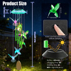 Solar Color-Changing Wind Chime product image
