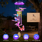 Solar Color-Changing Wind Chime product image