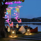 Solar Color-Changing Wind Chime product image