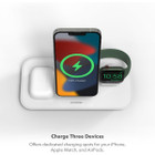 Mophie 3-in-1 Stand MagSafe Charger for iPhone, Apple Watch, and AirPods product image