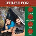 Portable Emergency Survival Shelter Tent Kit product image