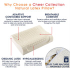 Cheer Collection Foam Pillow With Bamboo Cover product image