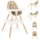 6-in-1 Infant Wooden Convertible High Chair  product image