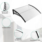 48 x 40-Inch Outdoor Front Door/Window Awning product image