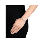 13.50 Carat (ctw) Lab-Created Blue Sapphire Bracelet  product image