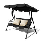 3-Seat Patio Canopy Glider Swing product image