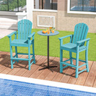 Outdoor HDPE Bar-Height Patio Chair  product image