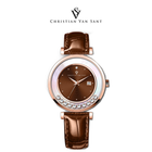 Christian Van Sant Women's Bria Brown Dial Watch product image