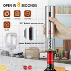 6 in 1 Electric Wine Bottle Opener Set product image