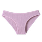 Women's Ribbed Low-Rise Underwear (6-Pack） product image
