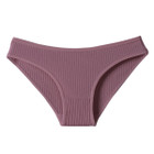 Women's Ribbed Low-Rise Underwear (6-Pack） product image