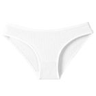 Women's Ribbed Low-Rise Underwear (6-Pack） product image