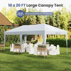 10 x 20 FT Portable Gazebo Shelter  product image